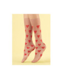 Chaussettes à coeurs Fines Fiore