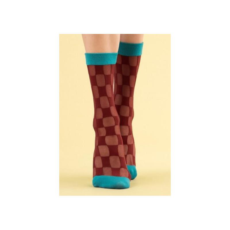 Chaussettes carreaux Chic Twice Fiore