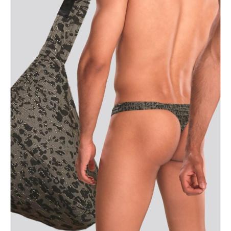 String Hom Pablo Léopard Lamé
