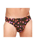 Slip Hom Leonardo Imprimé Panthère Rose