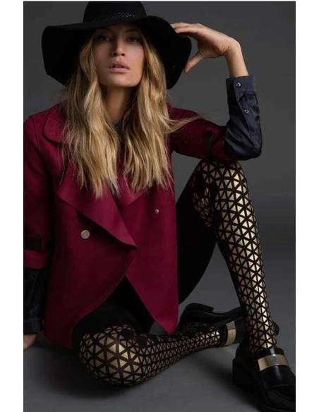 Collant Zohara Triangles D'or