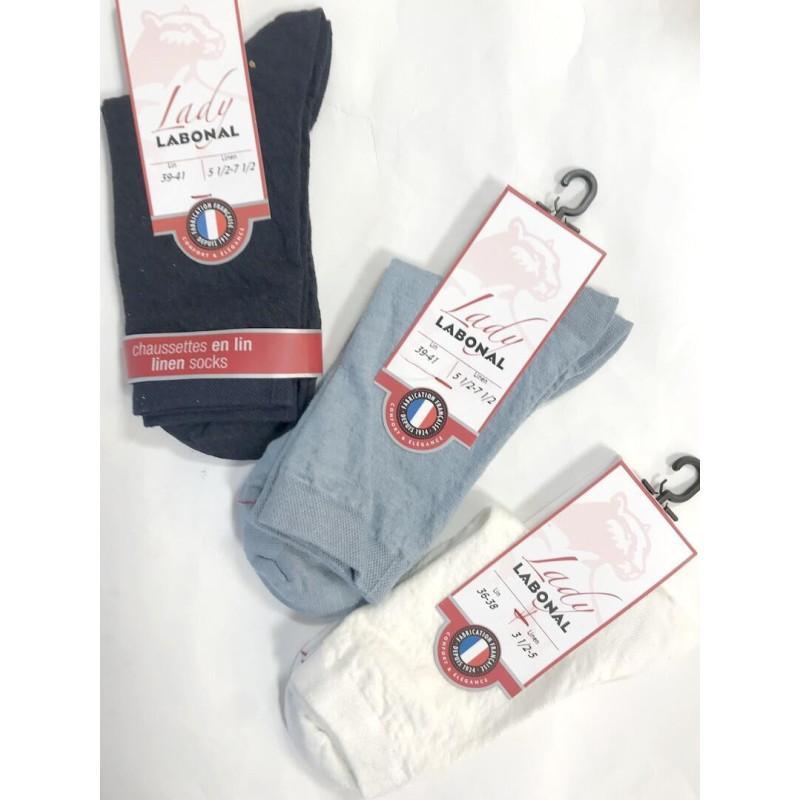 Chaussettes Labonal en lin