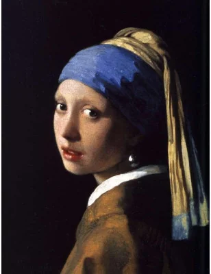 Chaussettes Tableau La fille à la perle Johannes Vermeer