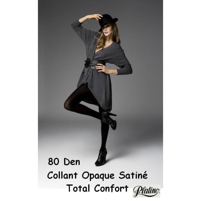 Collant Platino Taille Ajustable 80 Den