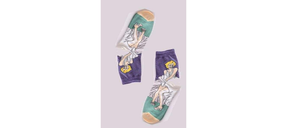 Chaussettes Célébrités Maryline Monroe
