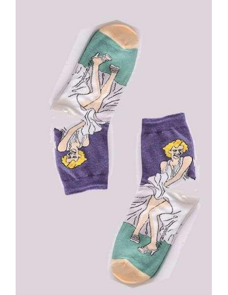 Chaussettes Célébrités Maryline Monroe