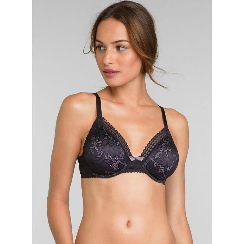 Soutien Gorge armatures imprimé dentelle Playtex
