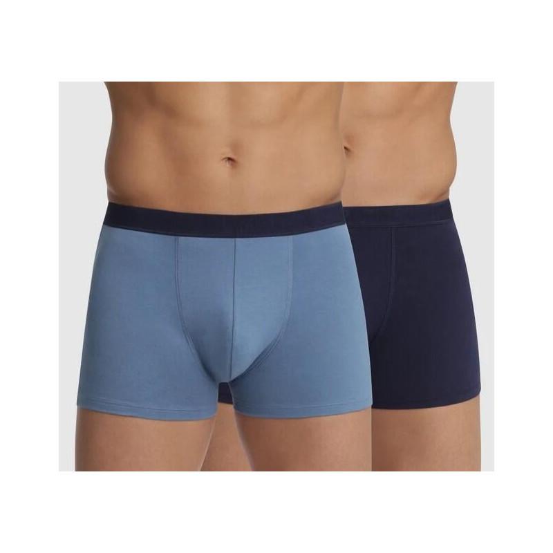 Boxer Dim lot de 2 Soft Power Coton