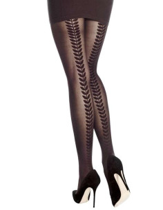 Collant Emilio Cavalllini baguette végétale 2