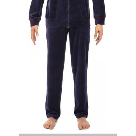 Pyjama Hom Cocoon Velours Zippé
