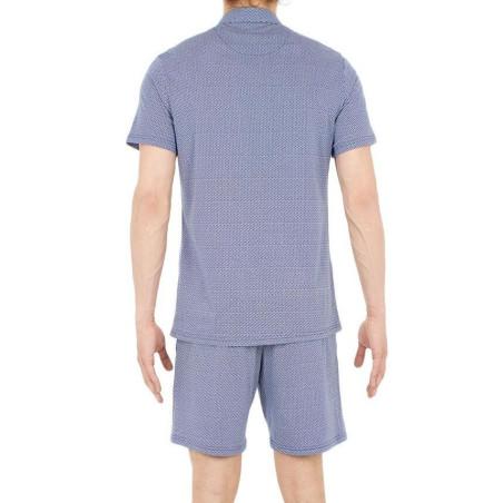 Pyjama Court HOM Topaz Pur Coton