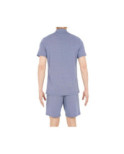 Pyjama Court HOM Topaz Pur Coton