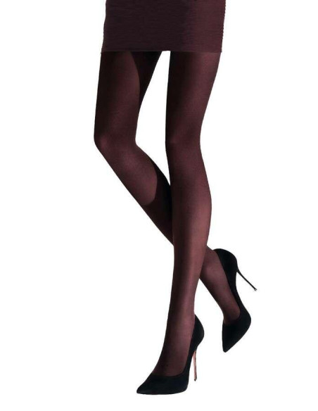 Collant Emilio Cavallini Opaque 100 den bordeaux