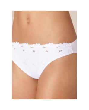 slip véritable et incontournable passionata Blanc forever