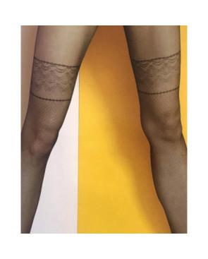 Collant tendance Jarretetiére Doré Doré