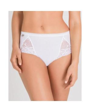Culotte Midi coton et dentelle Playtex promo