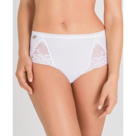 Culotte Midi coton et dentelle Playtex promo