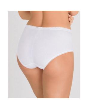 Lot de 3 slips Coton et Dentelle Midi Playtex