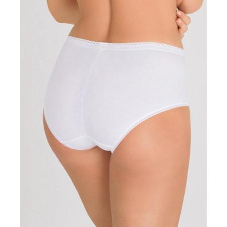 Lot de 3 slips Coton et Dentelle Midi Playtex