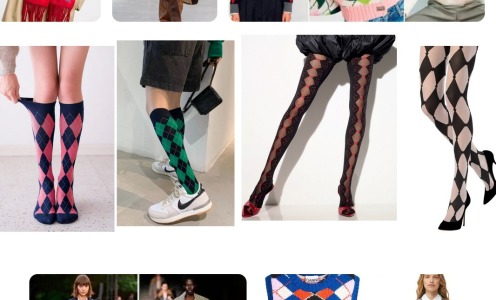 Grande tendance losange Argyle