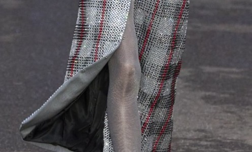 Les collants tendance Fashion Week